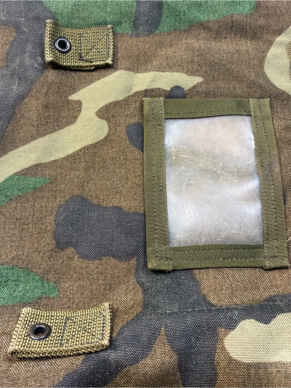 Military Issue Raleigh Industries Protective Ensemble Carrying Bag Woodland Camo